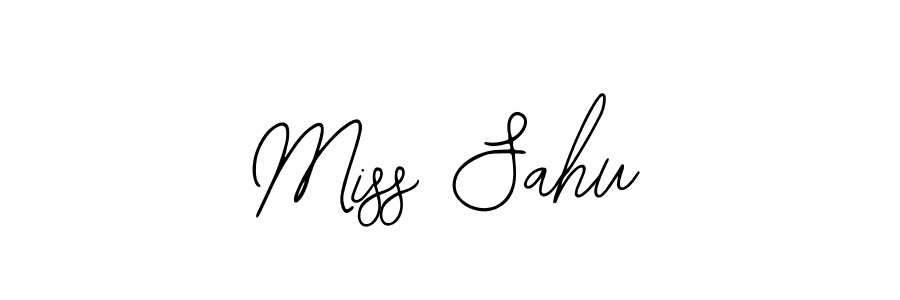 Also we have Miss Sahu name is the best signature style. Create professional handwritten signature collection using Bearetta-2O07w autograph style. Miss Sahu signature style 12 images and pictures png