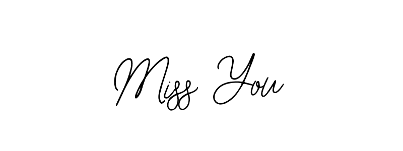 How to make Miss You name signature. Use Bearetta-2O07w style for creating short signs online. This is the latest handwritten sign. Miss You signature style 12 images and pictures png