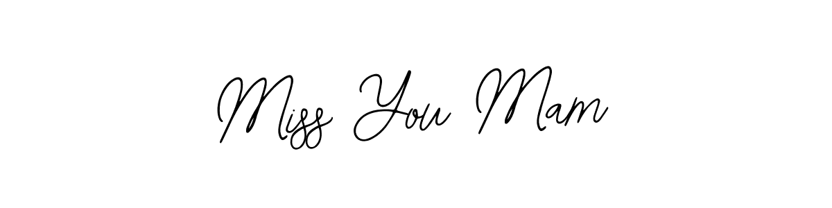 The best way (Bearetta-2O07w) to make a short signature is to pick only two or three words in your name. The name Miss You Mam include a total of six letters. For converting this name. Miss You Mam signature style 12 images and pictures png