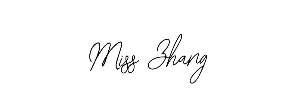 How to make Miss Zhang signature? Bearetta-2O07w is a professional autograph style. Create handwritten signature for Miss Zhang name. Miss Zhang signature style 12 images and pictures png