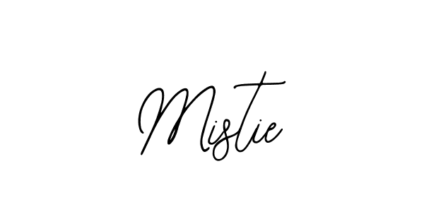 How to make Mistie name signature. Use Bearetta-2O07w style for creating short signs online. This is the latest handwritten sign. Mistie signature style 12 images and pictures png