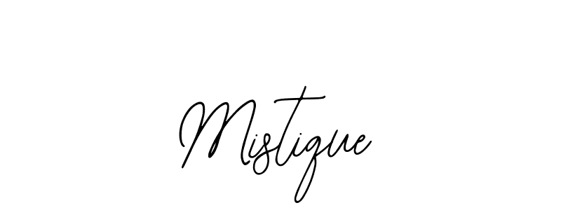 How to make Mistique name signature. Use Bearetta-2O07w style for creating short signs online. This is the latest handwritten sign. Mistique signature style 12 images and pictures png