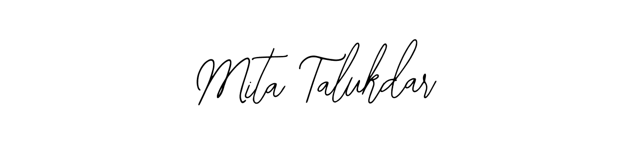 Mita Talukdar stylish signature style. Best Handwritten Sign (Bearetta-2O07w) for my name. Handwritten Signature Collection Ideas for my name Mita Talukdar. Mita Talukdar signature style 12 images and pictures png