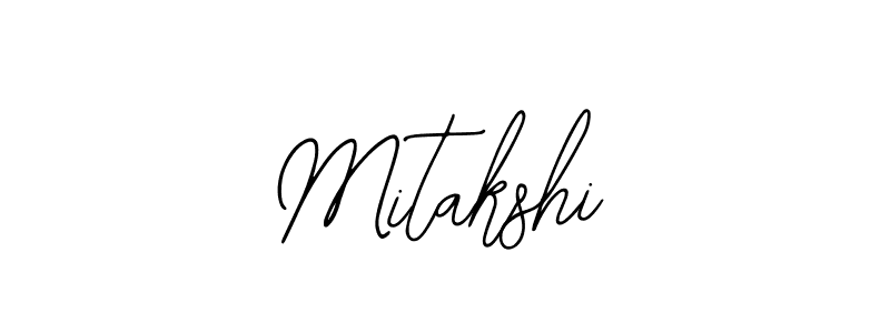 How to make Mitakshi name signature. Use Bearetta-2O07w style for creating short signs online. This is the latest handwritten sign. Mitakshi signature style 12 images and pictures png