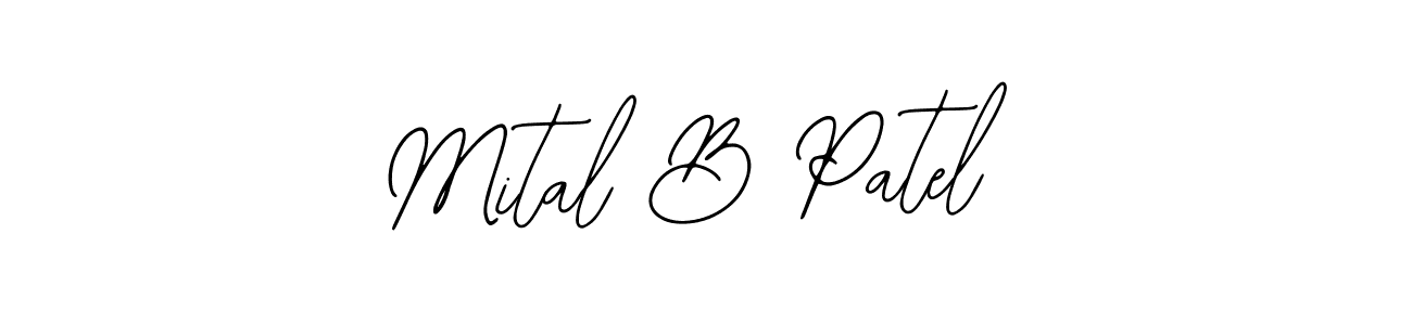 Make a beautiful signature design for name Mital B Patel. With this signature (Bearetta-2O07w) style, you can create a handwritten signature for free. Mital B Patel signature style 12 images and pictures png