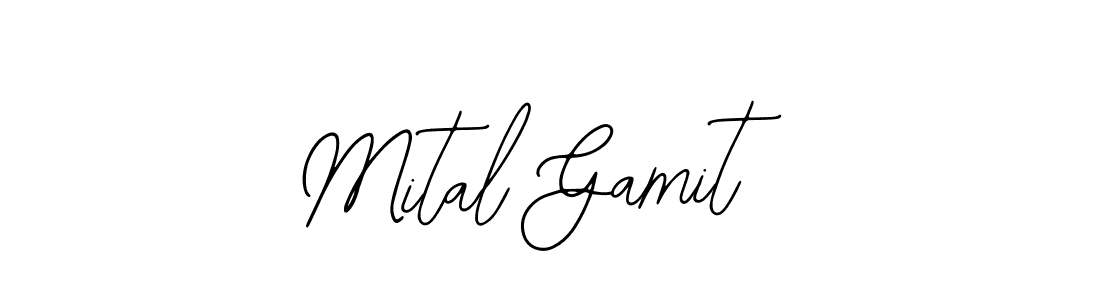 Make a beautiful signature design for name Mital Gamit. With this signature (Bearetta-2O07w) style, you can create a handwritten signature for free. Mital Gamit signature style 12 images and pictures png
