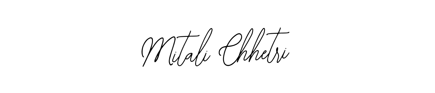 Design your own signature with our free online signature maker. With this signature software, you can create a handwritten (Bearetta-2O07w) signature for name Mitali Chhetri. Mitali Chhetri signature style 12 images and pictures png