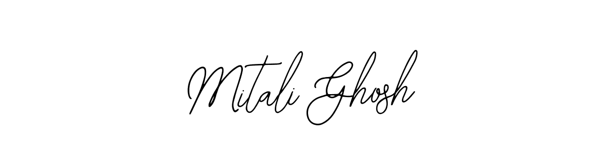 The best way (Bearetta-2O07w) to make a short signature is to pick only two or three words in your name. The name Mitali Ghosh include a total of six letters. For converting this name. Mitali Ghosh signature style 12 images and pictures png