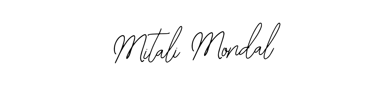 You should practise on your own different ways (Bearetta-2O07w) to write your name (Mitali Mondal) in signature. don't let someone else do it for you. Mitali Mondal signature style 12 images and pictures png