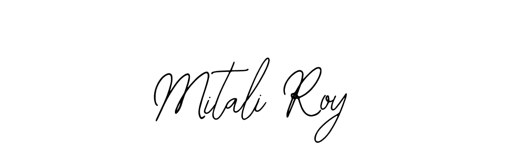 The best way (Bearetta-2O07w) to make a short signature is to pick only two or three words in your name. The name Mitali Roy include a total of six letters. For converting this name. Mitali Roy signature style 12 images and pictures png