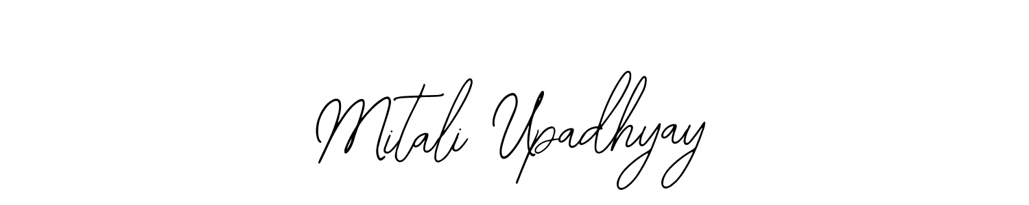 Make a beautiful signature design for name Mitali Upadhyay. With this signature (Bearetta-2O07w) style, you can create a handwritten signature for free. Mitali Upadhyay signature style 12 images and pictures png