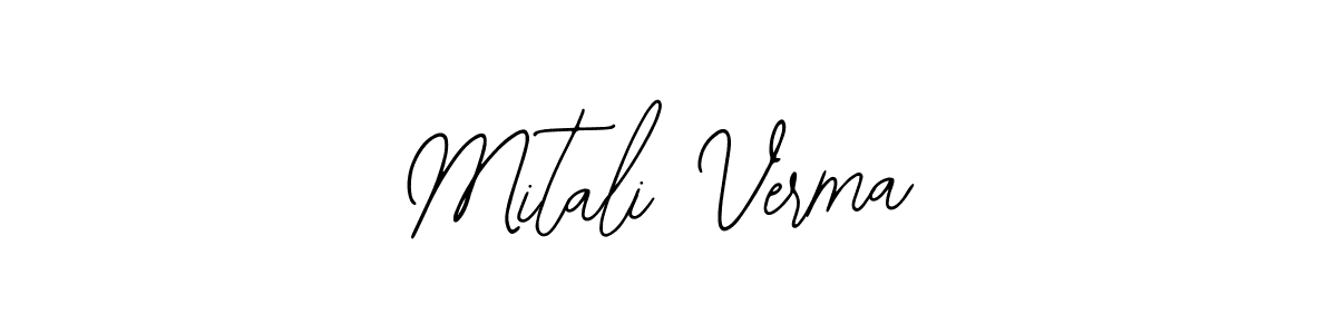 Similarly Bearetta-2O07w is the best handwritten signature design. Signature creator online .You can use it as an online autograph creator for name Mitali Verma. Mitali Verma signature style 12 images and pictures png