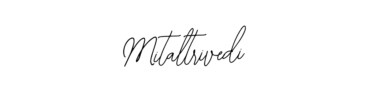 Mitaltrivedi stylish signature style. Best Handwritten Sign (Bearetta-2O07w) for my name. Handwritten Signature Collection Ideas for my name Mitaltrivedi. Mitaltrivedi signature style 12 images and pictures png
