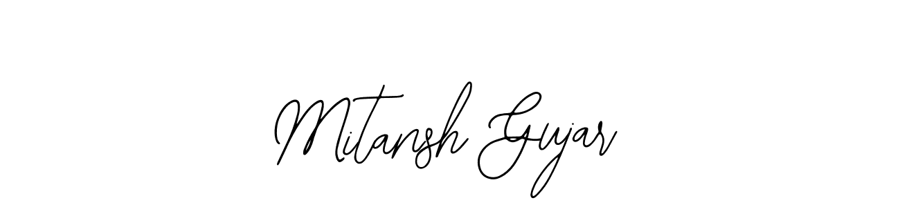 Make a beautiful signature design for name Mitansh Gujar. Use this online signature maker to create a handwritten signature for free. Mitansh Gujar signature style 12 images and pictures png