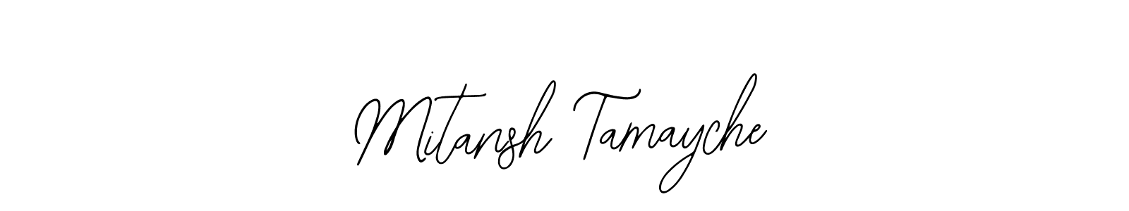 This is the best signature style for the Mitansh Tamayche name. Also you like these signature font (Bearetta-2O07w). Mix name signature. Mitansh Tamayche signature style 12 images and pictures png