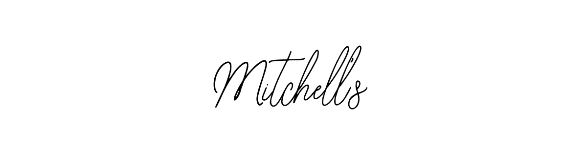 Design your own signature with our free online signature maker. With this signature software, you can create a handwritten (Bearetta-2O07w) signature for name Mitchell’s. Mitchell’s signature style 12 images and pictures png