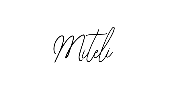 Once you've used our free online signature maker to create your best signature Bearetta-2O07w style, it's time to enjoy all of the benefits that Miteli name signing documents. Miteli signature style 12 images and pictures png