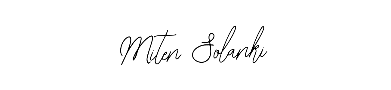 Make a beautiful signature design for name Miten Solanki. With this signature (Bearetta-2O07w) style, you can create a handwritten signature for free. Miten Solanki signature style 12 images and pictures png