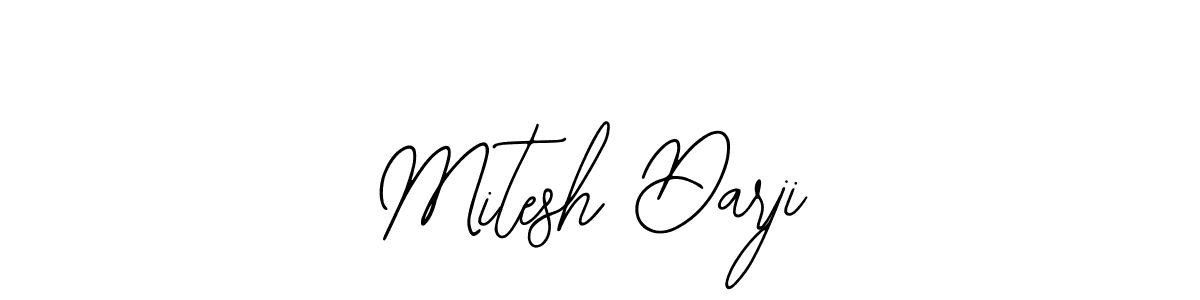 Also we have Mitesh Darji name is the best signature style. Create professional handwritten signature collection using Bearetta-2O07w autograph style. Mitesh Darji signature style 12 images and pictures png