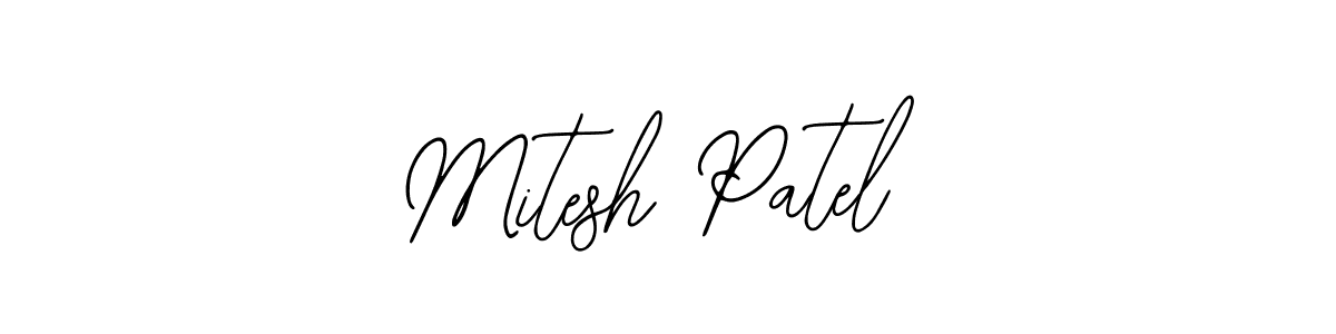 How to Draw Mitesh Patel signature style? Bearetta-2O07w is a latest design signature styles for name Mitesh Patel. Mitesh Patel signature style 12 images and pictures png