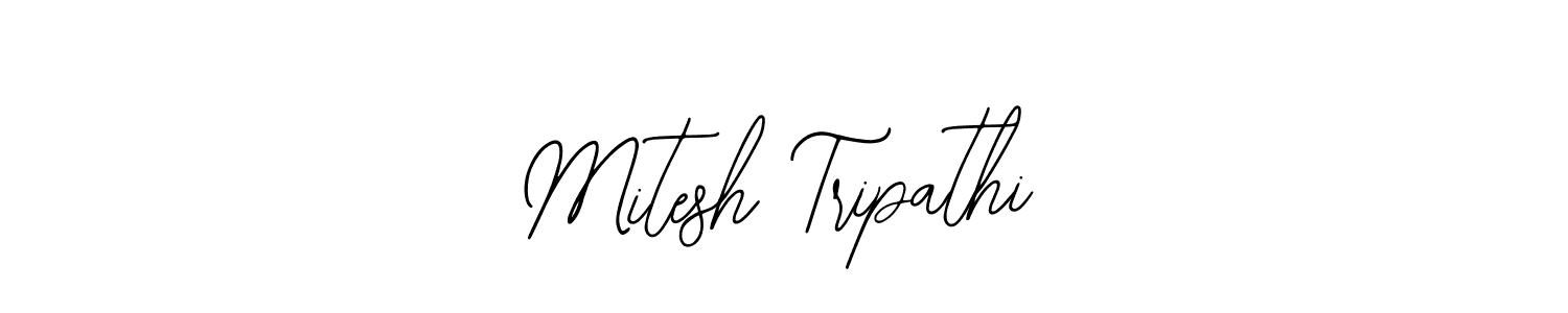 Also we have Mitesh Tripathi name is the best signature style. Create professional handwritten signature collection using Bearetta-2O07w autograph style. Mitesh Tripathi signature style 12 images and pictures png