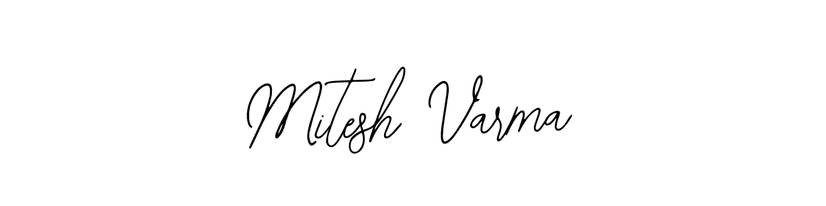 It looks lik you need a new signature style for name Mitesh Varma. Design unique handwritten (Bearetta-2O07w) signature with our free signature maker in just a few clicks. Mitesh Varma signature style 12 images and pictures png