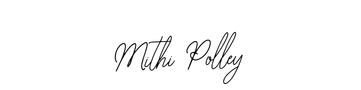 Bearetta-2O07w is a professional signature style that is perfect for those who want to add a touch of class to their signature. It is also a great choice for those who want to make their signature more unique. Get Mithi Polley name to fancy signature for free. Mithi Polley signature style 12 images and pictures png