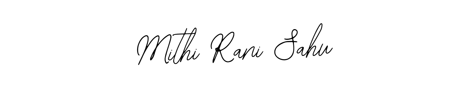 Similarly Bearetta-2O07w is the best handwritten signature design. Signature creator online .You can use it as an online autograph creator for name Mithi Rani Sahu. Mithi Rani Sahu signature style 12 images and pictures png