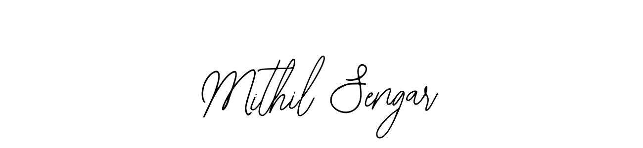 It looks lik you need a new signature style for name Mithil Sengar. Design unique handwritten (Bearetta-2O07w) signature with our free signature maker in just a few clicks. Mithil Sengar signature style 12 images and pictures png