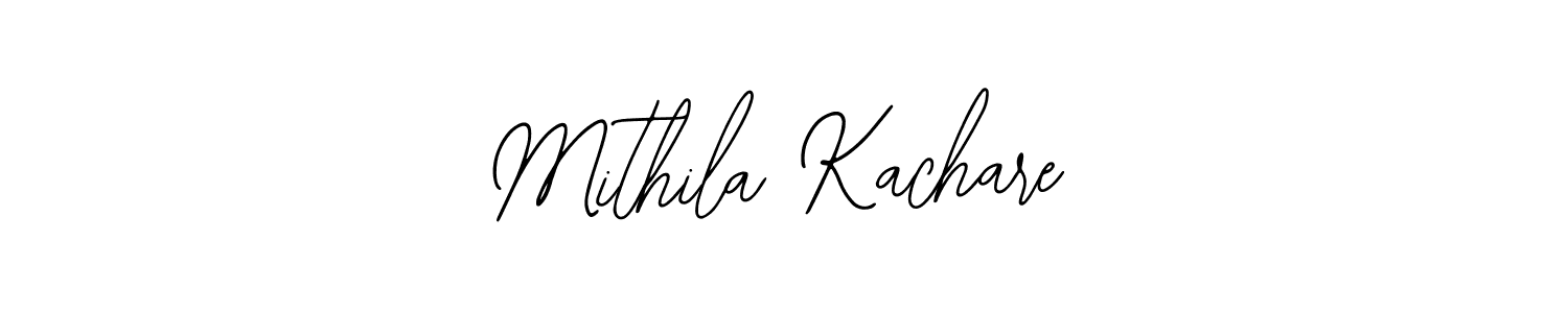 Mithila Kachare stylish signature style. Best Handwritten Sign (Bearetta-2O07w) for my name. Handwritten Signature Collection Ideas for my name Mithila Kachare. Mithila Kachare signature style 12 images and pictures png