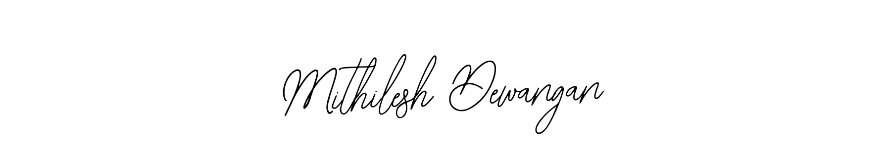 Mithilesh Dewangan stylish signature style. Best Handwritten Sign (Bearetta-2O07w) for my name. Handwritten Signature Collection Ideas for my name Mithilesh Dewangan. Mithilesh Dewangan signature style 12 images and pictures png
