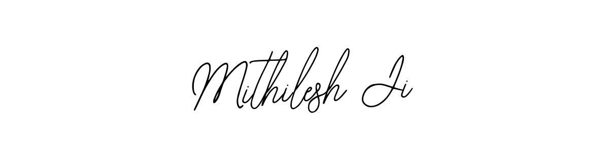 Also You can easily find your signature by using the search form. We will create Mithilesh Ji name handwritten signature images for you free of cost using Bearetta-2O07w sign style. Mithilesh Ji signature style 12 images and pictures png