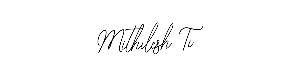 You can use this online signature creator to create a handwritten signature for the name Mithilesh Ti. This is the best online autograph maker. Mithilesh Ti signature style 12 images and pictures png
