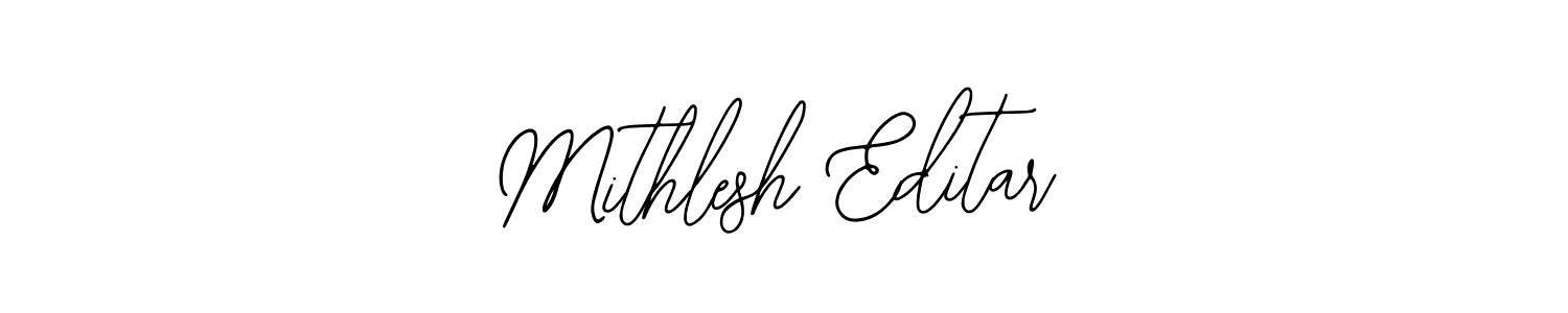 Make a beautiful signature design for name Mithlesh Editar. Use this online signature maker to create a handwritten signature for free. Mithlesh Editar signature style 12 images and pictures png