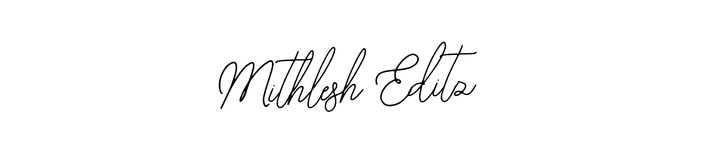 How to Draw Mithlesh Editz signature style? Bearetta-2O07w is a latest design signature styles for name Mithlesh Editz. Mithlesh Editz signature style 12 images and pictures png