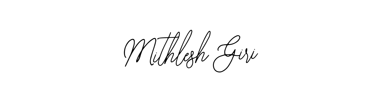 Bearetta-2O07w is a professional signature style that is perfect for those who want to add a touch of class to their signature. It is also a great choice for those who want to make their signature more unique. Get Mithlesh Giri name to fancy signature for free. Mithlesh Giri signature style 12 images and pictures png
