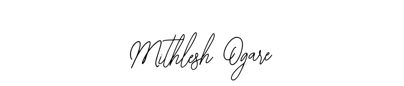 Make a short Mithlesh Ogare signature style. Manage your documents anywhere anytime using Bearetta-2O07w. Create and add eSignatures, submit forms, share and send files easily. Mithlesh Ogare signature style 12 images and pictures png