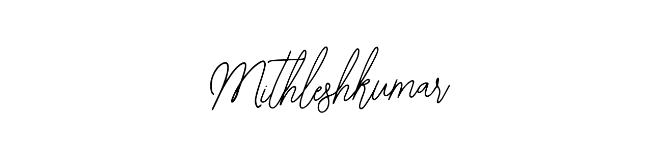 Create a beautiful signature design for name Mithleshkumar. With this signature (Bearetta-2O07w) fonts, you can make a handwritten signature for free. Mithleshkumar signature style 12 images and pictures png