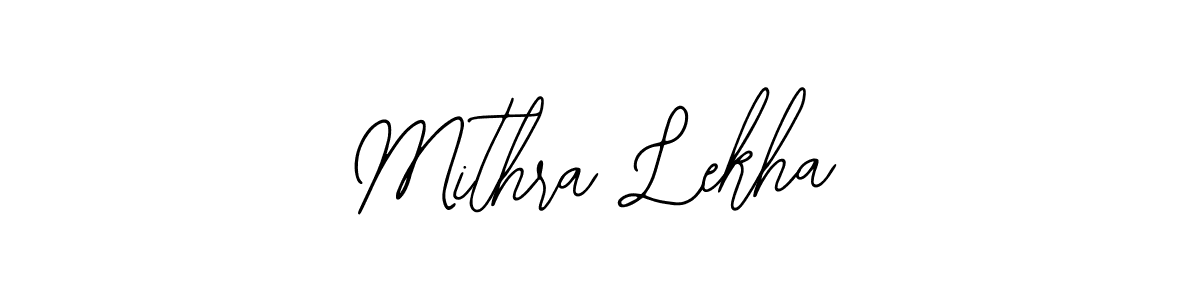 Create a beautiful signature design for name Mithra Lekha. With this signature (Bearetta-2O07w) fonts, you can make a handwritten signature for free. Mithra Lekha signature style 12 images and pictures png