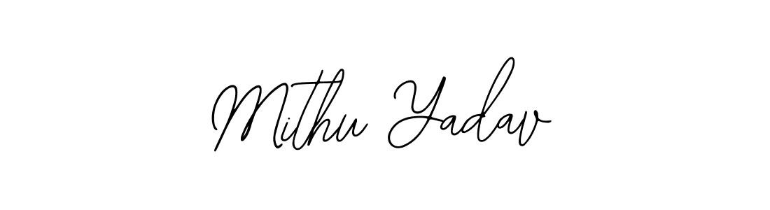 Use a signature maker to create a handwritten signature online. With this signature software, you can design (Bearetta-2O07w) your own signature for name Mithu Yadav. Mithu Yadav signature style 12 images and pictures png