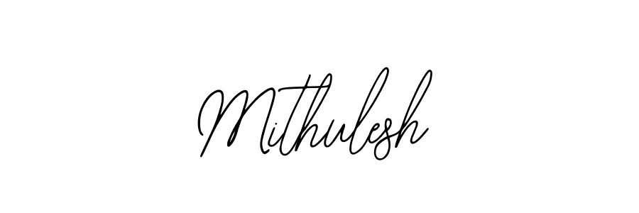 How to Draw Mithulesh signature style? Bearetta-2O07w is a latest design signature styles for name Mithulesh. Mithulesh signature style 12 images and pictures png