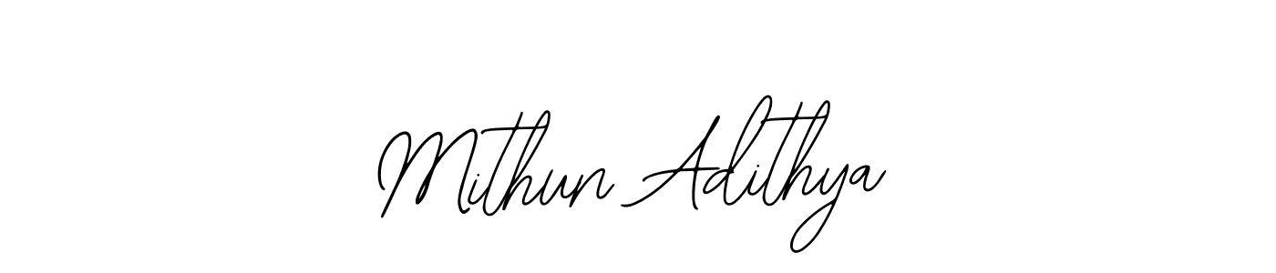 Make a short Mithun Adithya signature style. Manage your documents anywhere anytime using Bearetta-2O07w. Create and add eSignatures, submit forms, share and send files easily. Mithun Adithya signature style 12 images and pictures png