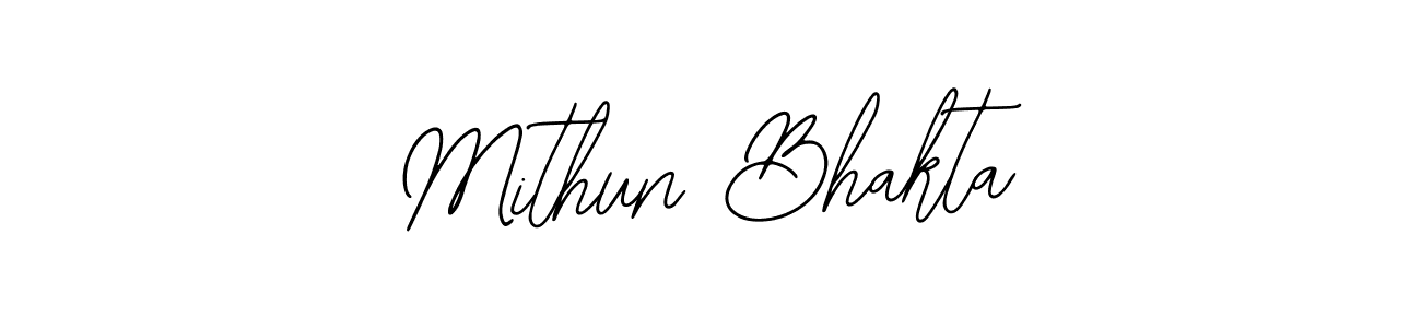 Design your own signature with our free online signature maker. With this signature software, you can create a handwritten (Bearetta-2O07w) signature for name Mithun Bhakta. Mithun Bhakta signature style 12 images and pictures png