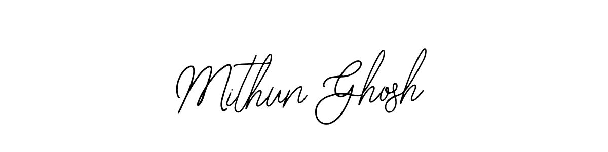 Also we have Mithun Ghosh name is the best signature style. Create professional handwritten signature collection using Bearetta-2O07w autograph style. Mithun Ghosh signature style 12 images and pictures png