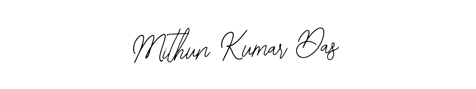 Also we have Mithun Kumar Das name is the best signature style. Create professional handwritten signature collection using Bearetta-2O07w autograph style. Mithun Kumar Das signature style 12 images and pictures png