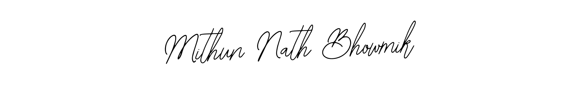 Make a beautiful signature design for name Mithun Nath Bhowmik. Use this online signature maker to create a handwritten signature for free. Mithun Nath Bhowmik signature style 12 images and pictures png