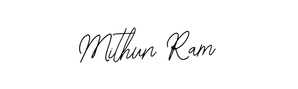 Make a beautiful signature design for name Mithun Ram. With this signature (Bearetta-2O07w) style, you can create a handwritten signature for free. Mithun Ram signature style 12 images and pictures png