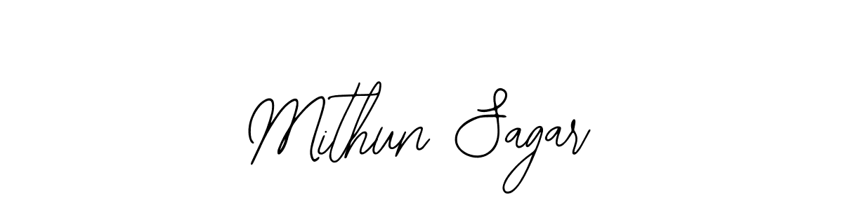 Design your own signature with our free online signature maker. With this signature software, you can create a handwritten (Bearetta-2O07w) signature for name Mithun Sagar. Mithun Sagar signature style 12 images and pictures png