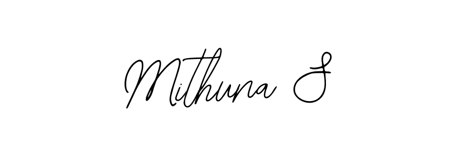 You can use this online signature creator to create a handwritten signature for the name Mithuna S. This is the best online autograph maker. Mithuna S signature style 12 images and pictures png