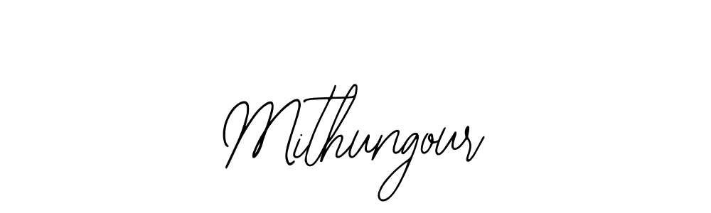 Design your own signature with our free online signature maker. With this signature software, you can create a handwritten (Bearetta-2O07w) signature for name Mithungour. Mithungour signature style 12 images and pictures png
